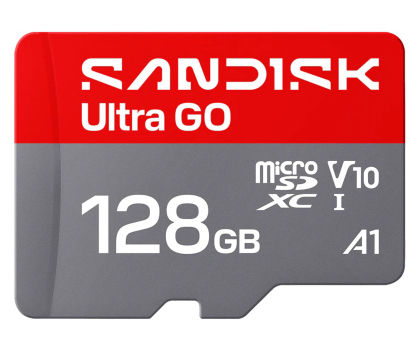 Karta pamięci Sandisk 128GB microSDXC Ultra Go UHS-I 190MB/s